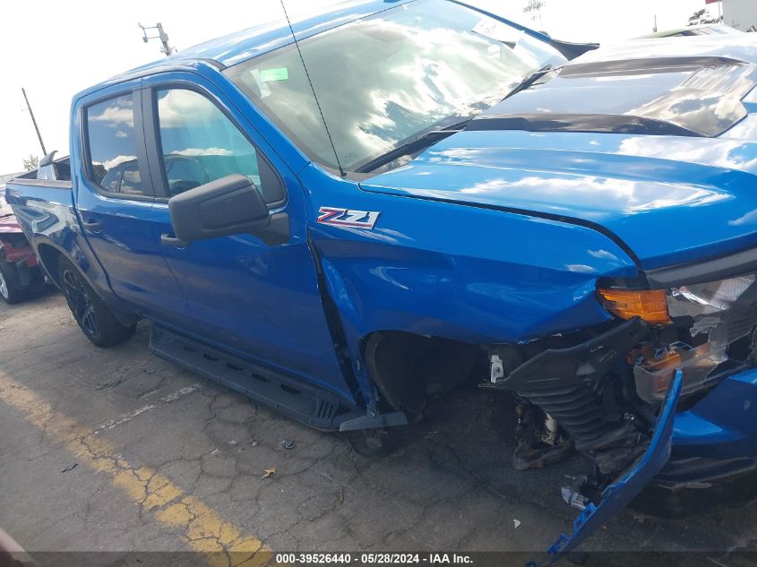 2022 Chevrolet Silverado 1500 4Wd Short Bed Custom Trail Boss VIN: 3GCPDCED6NG668131 Lot: 39526440