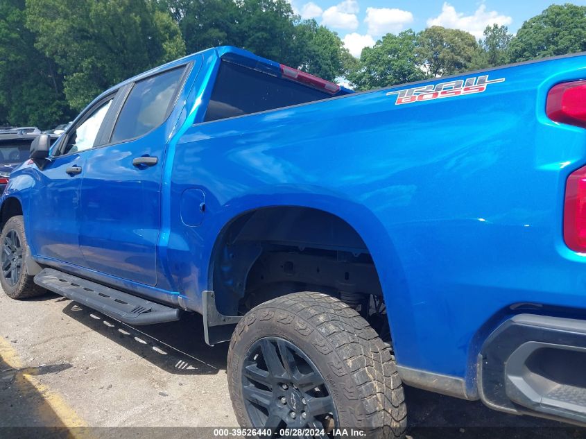 2022 Chevrolet Silverado 1500 4Wd Short Bed Custom Trail Boss VIN: 3GCPDCED6NG668131 Lot: 39526440