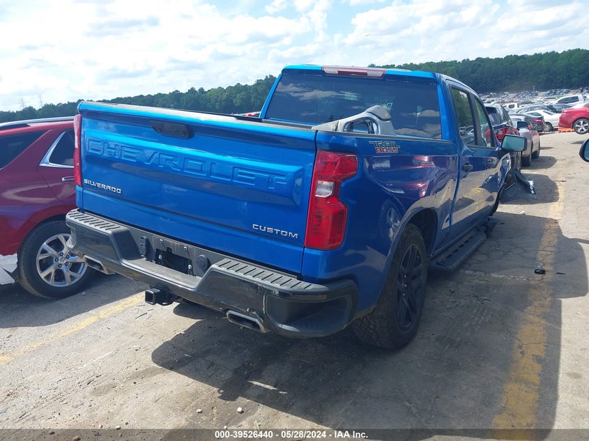 2022 CHEVROLET SILVERADO 1500 5.3L V-8 DI, VVT, 35(VIN: 3GCPDCED6NG668131