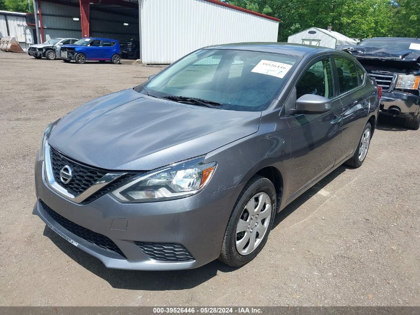 2016 Nissan Sentra S VIN: 3N1AB7AP4GY243106 Lot: 39526446