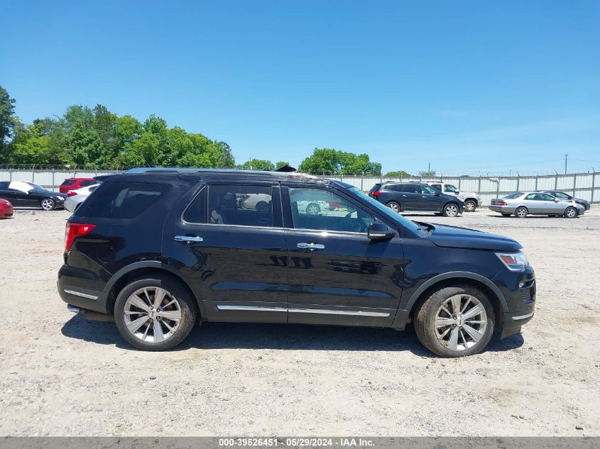 2019 Ford Explorer Limited VIN: 1FM5K7F88KGB41927 Lot: 39526451