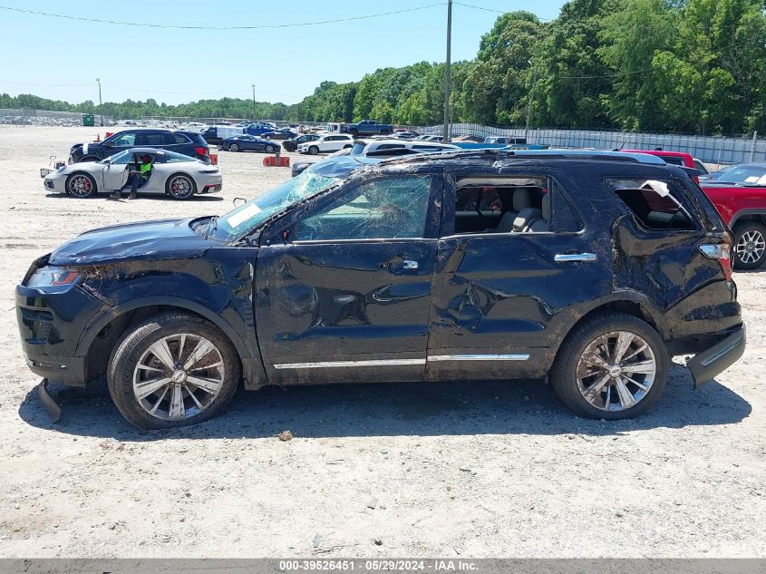 2019 Ford Explorer Limited VIN: 1FM5K7F88KGB41927 Lot: 39526451