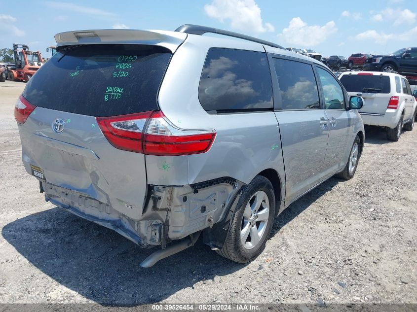 5TDKK3DC0GS694513 2016 Toyota Sienna Le 8 Passenger