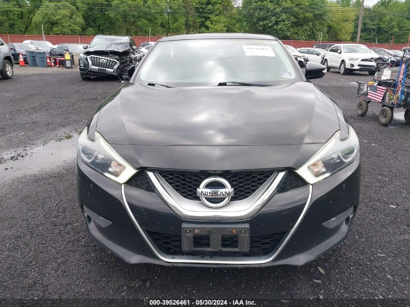 2017 Nissan Maxima 3.5 Sr VIN: 1N4AA6AP4HC402877 Lot: 39526461