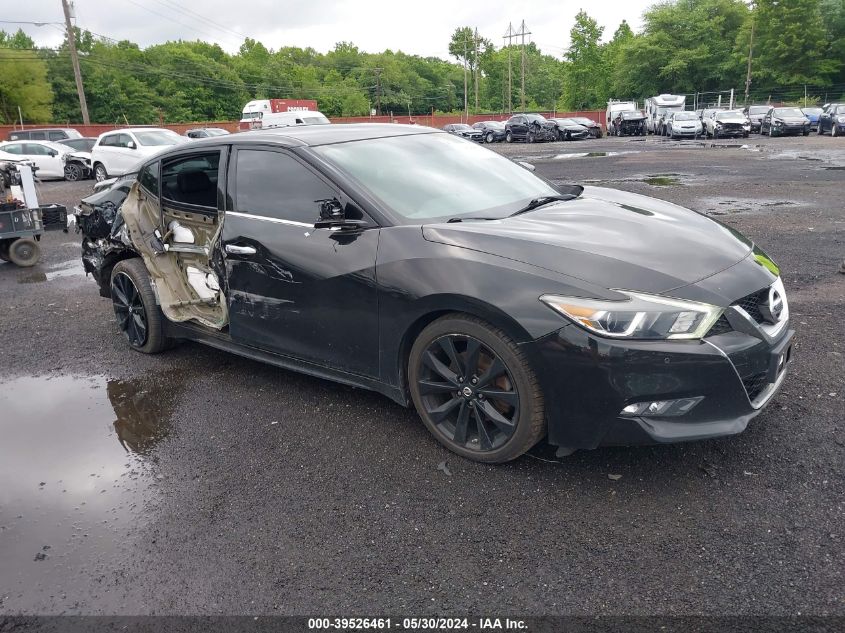 2017 Nissan Maxima 3.5 Sr VIN: 1N4AA6AP4HC402877 Lot: 39526461