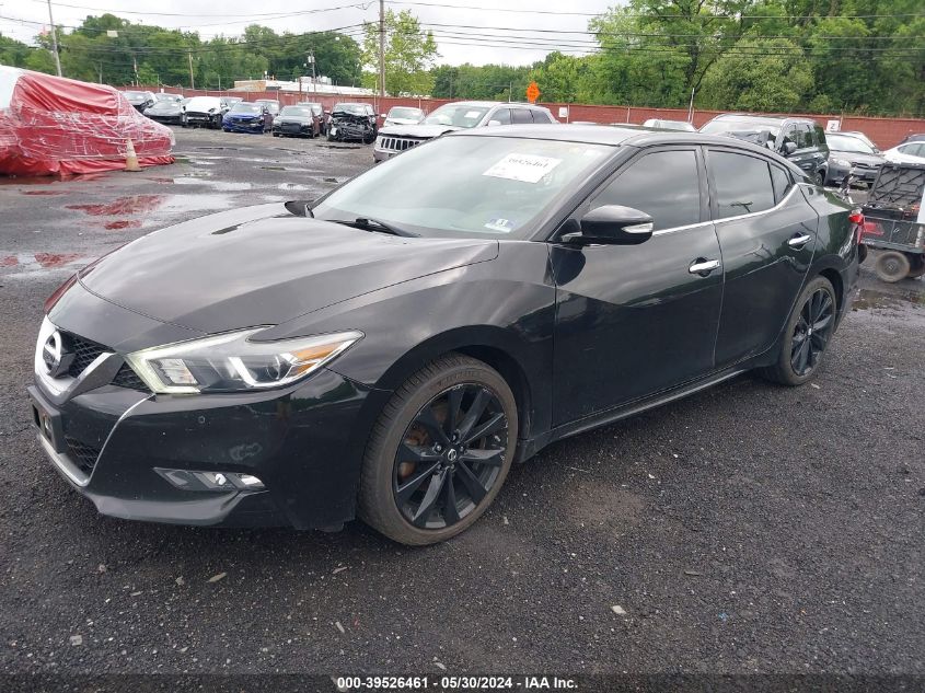 2017 Nissan Maxima 3.5 Sr VIN: 1N4AA6AP4HC402877 Lot: 39526461