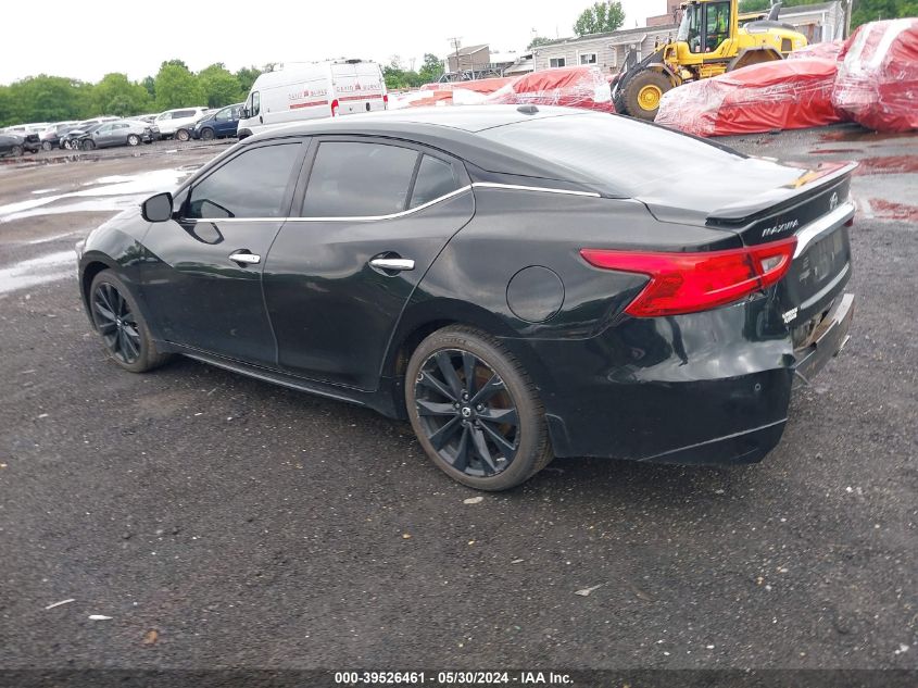 2017 Nissan Maxima 3.5 Sr VIN: 1N4AA6AP4HC402877 Lot: 39526461