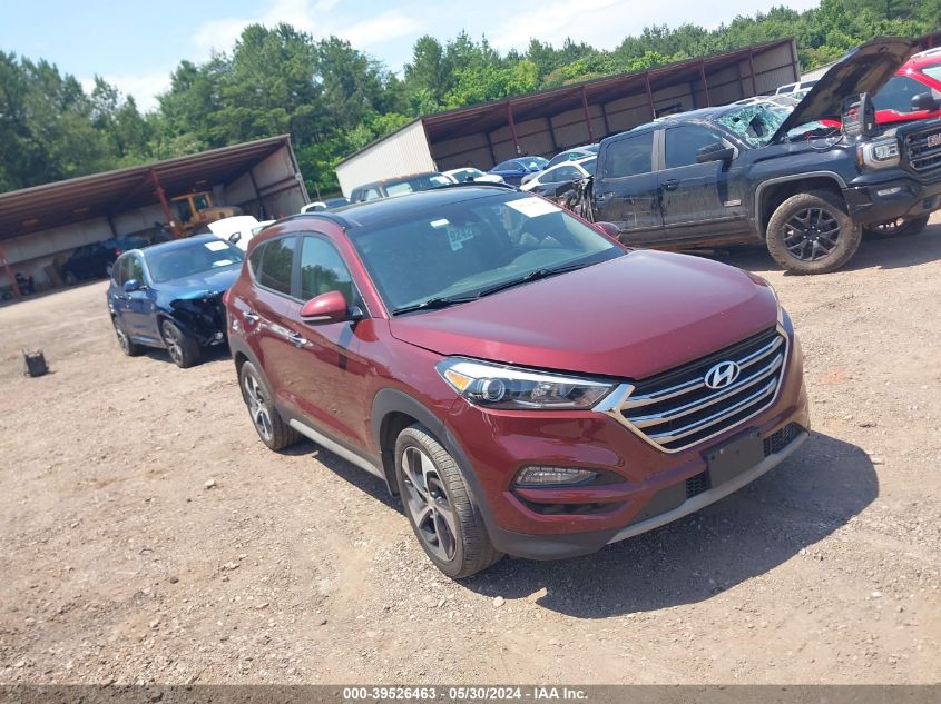 2017 HYUNDAI TUCSON LIMITED - KM8J3CA28HU372635