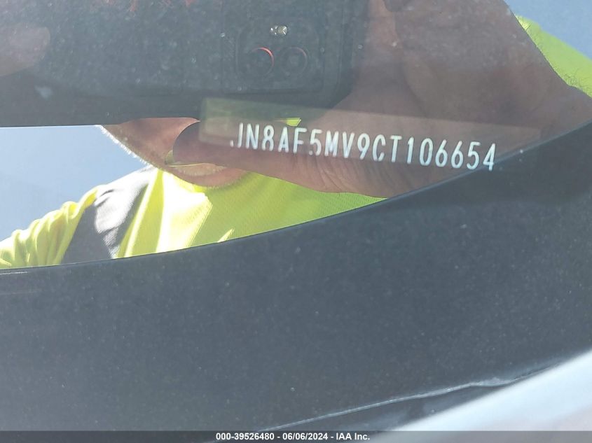 2012 Nissan Juke Sv VIN: JN8AF5MV9CT106654 Lot: 39526480