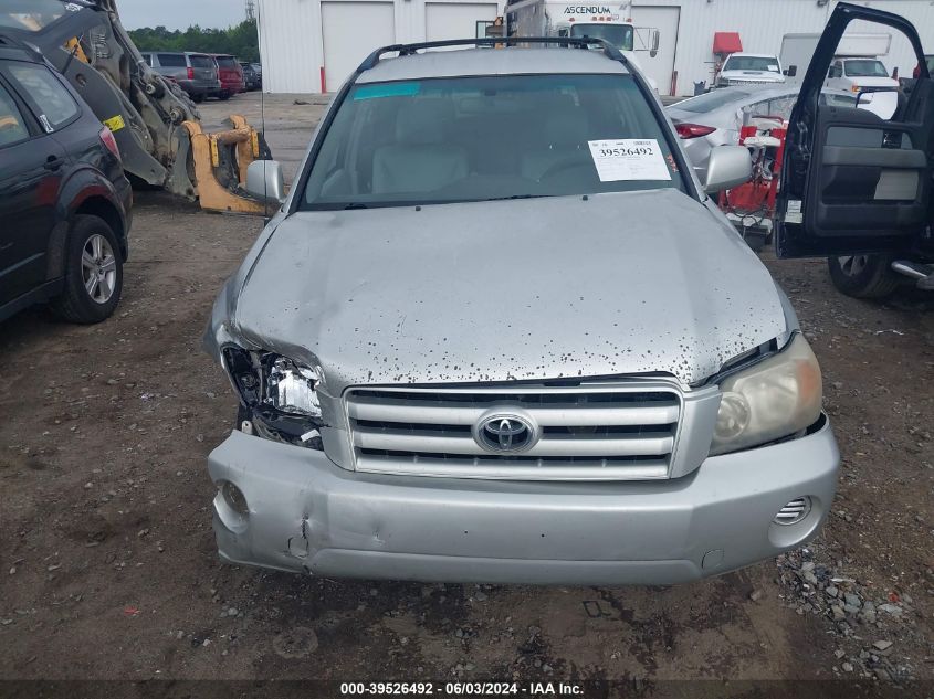 2005 Toyota Highlander VIN: JTEGD21A050131745 Lot: 39526492