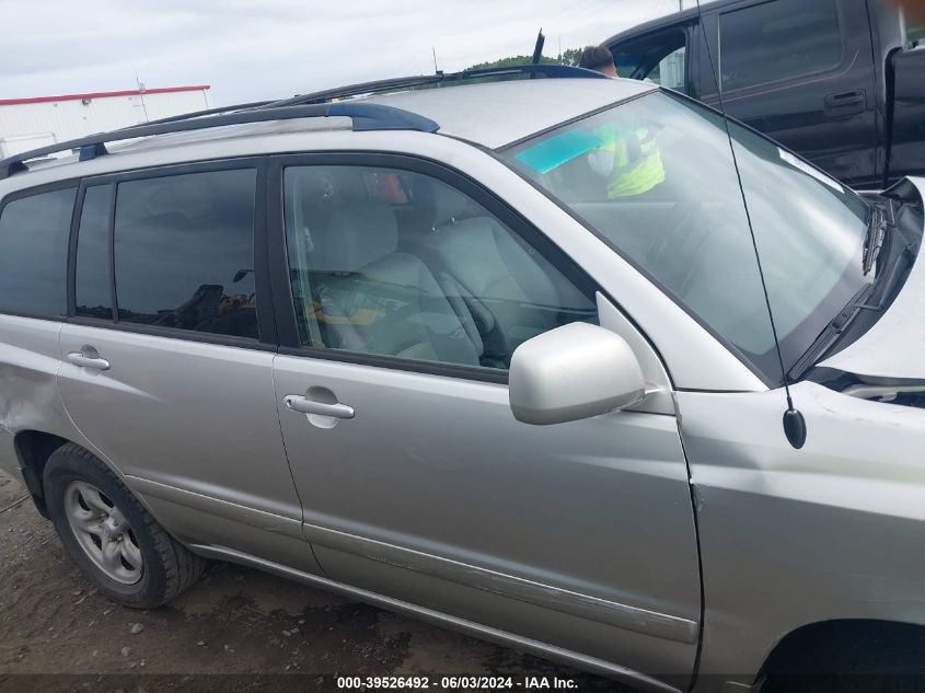 2005 Toyota Highlander VIN: JTEGD21A050131745 Lot: 39526492