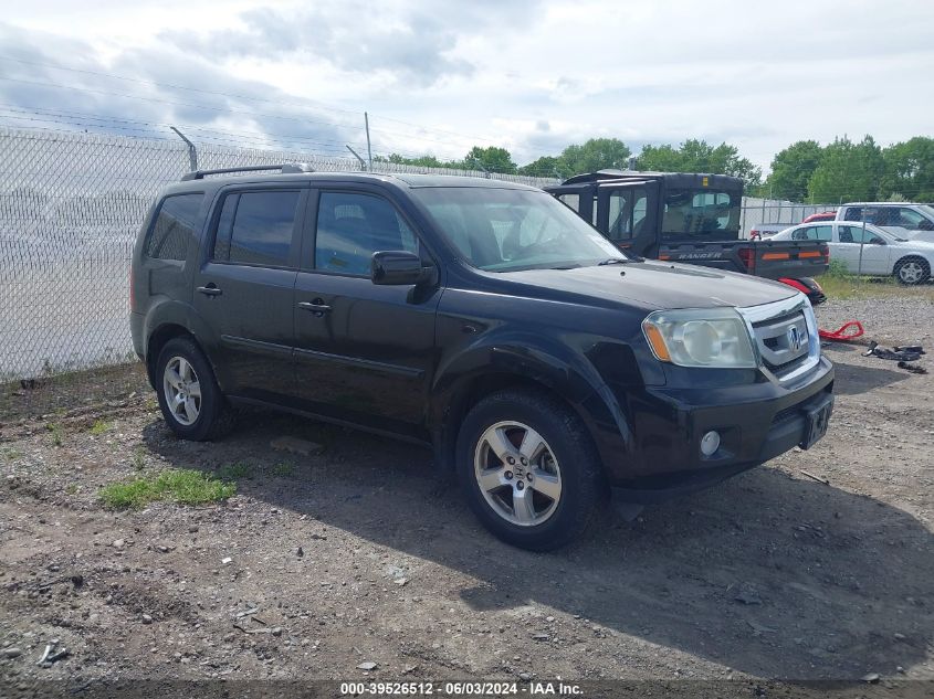 2011 Honda Pilot Ex-L VIN: 5FNYF4H58BB086851 Lot: 39526512