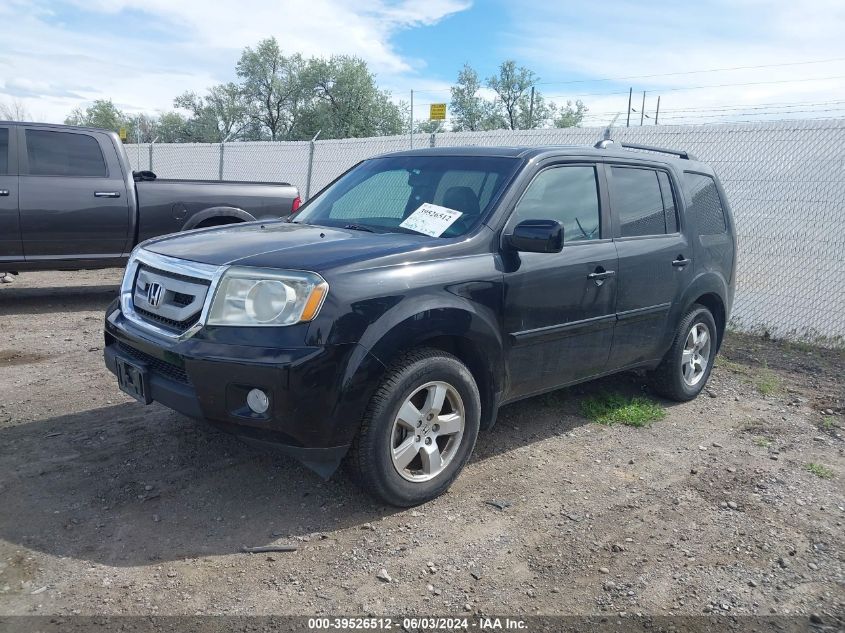 2011 Honda Pilot Ex-L VIN: 5FNYF4H58BB086851 Lot: 39526512