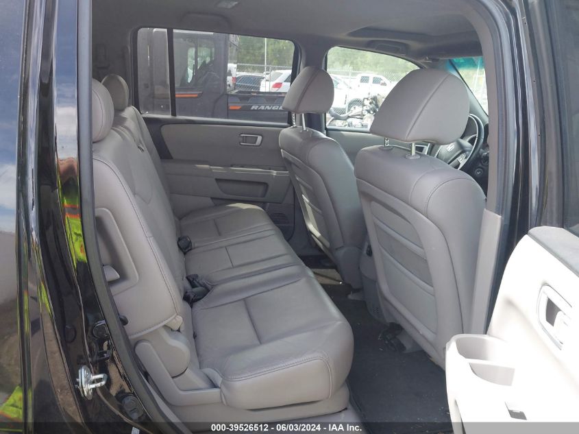 2011 Honda Pilot Ex-L VIN: 5FNYF4H58BB086851 Lot: 39526512