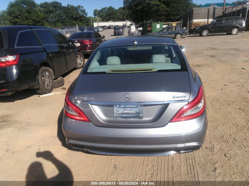 2013 Mercedes-Benz Cls 550 4Matic VIN: WDDLJ9BB7DA076530 Lot: 39526513