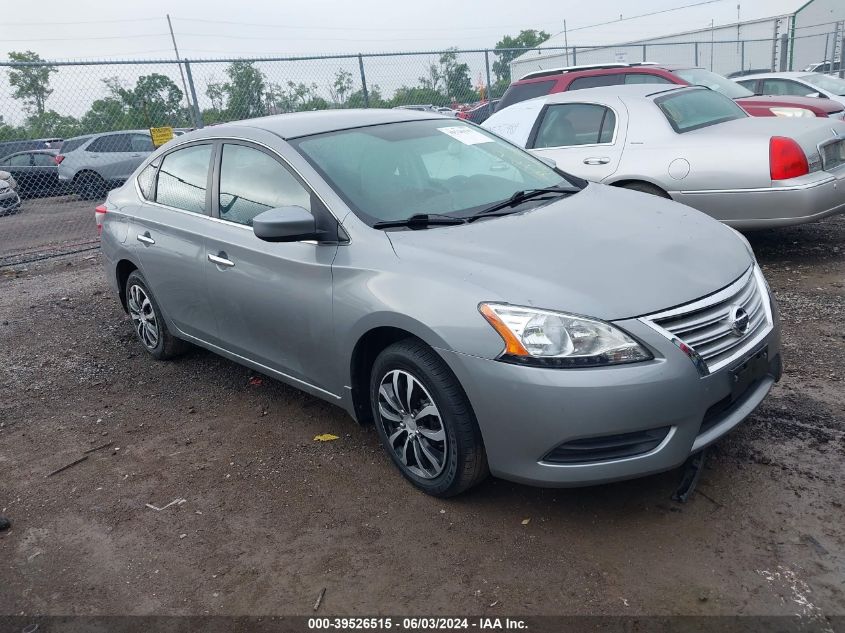 2014 Nissan Sentra S/Sv/Sr/Sl VIN: 3N1AB7APXEL675368 Lot: 39526515