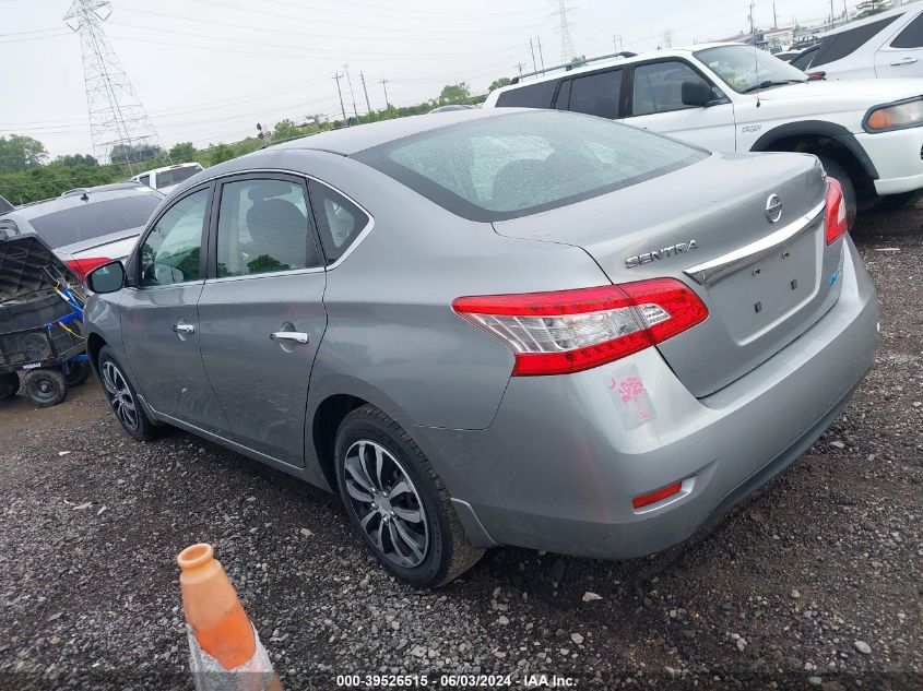 2014 Nissan Sentra S/Sv/Sr/Sl VIN: 3N1AB7APXEL675368 Lot: 39526515