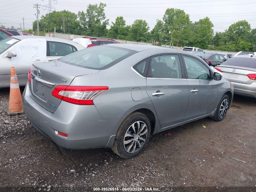 2014 Nissan Sentra S/Sv/Sr/Sl VIN: 3N1AB7APXEL675368 Lot: 39526515