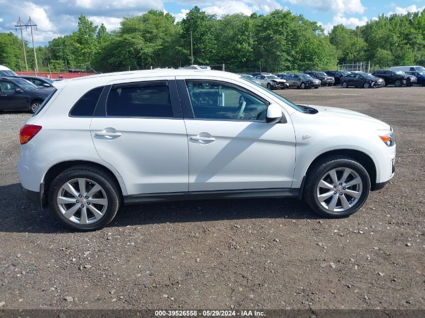 2015 Mitsubishi Outlander Sport Se VIN: 4A4AR4AU5FE014273 Lot: 39526558