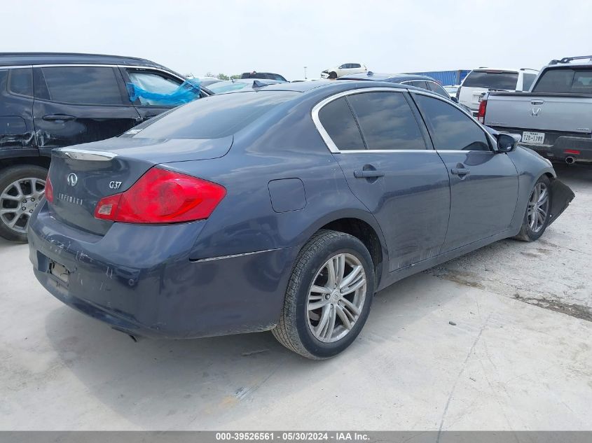 2012 Infiniti G37 Journey VIN: JN1CV6AP3CM931962 Lot: 39526561