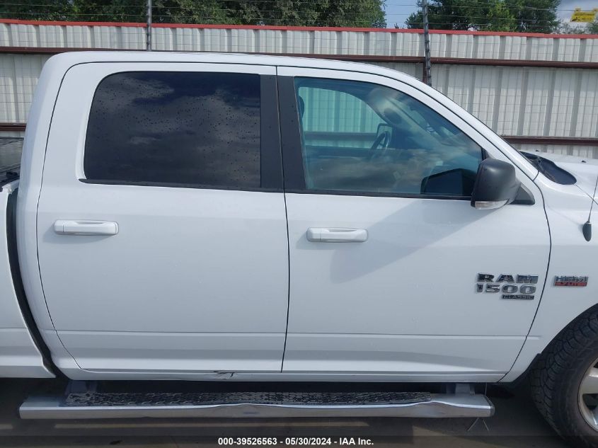 2019 Ram 1500 Classic Big Horn 4X2 6'4 Box VIN: 1C6RR6TT9KS584497 Lot: 39526563