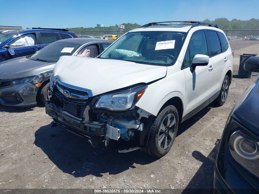 2017 Subaru Forester 2.5I Premium VIN: JF2SJAEC7HH571711 Lot: 39526575