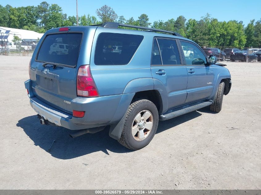 2003 Toyota 4Runner Sr5 V6 VIN: JTEBU14R730017907 Lot: 39526579