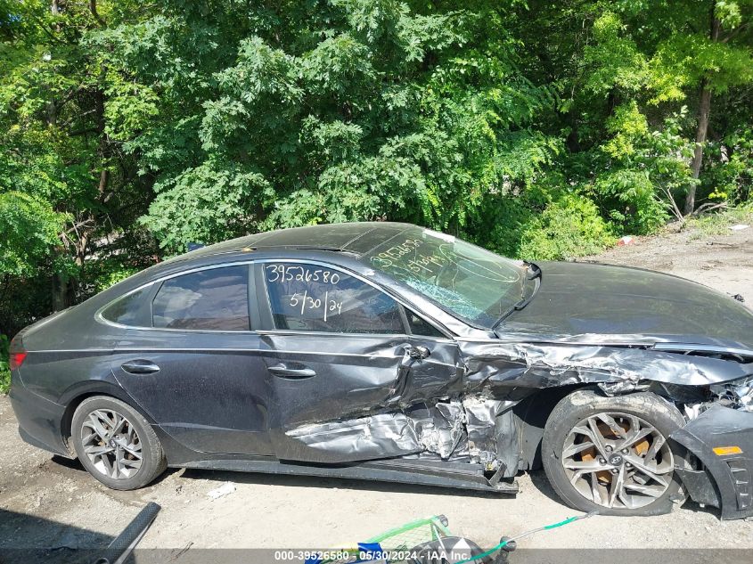 2020 Hyundai Sonata Sel VIN: 5NPEF4JA6LH016729 Lot: 39526580