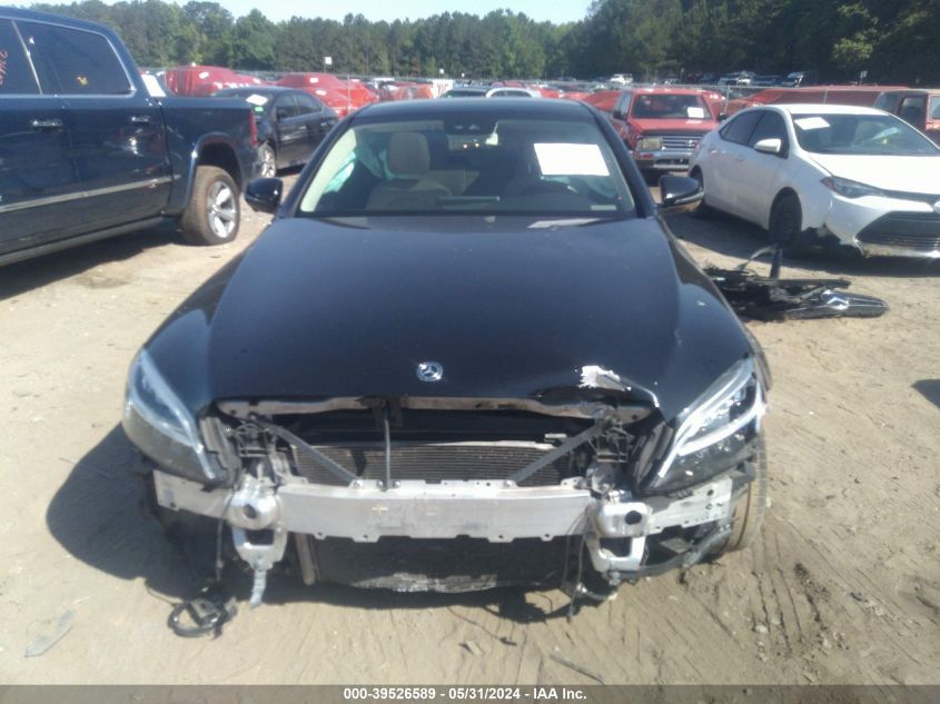 2020 Mercedes-Benz C 300 VIN: WDDWF8DB5LR557592 Lot: 39526589