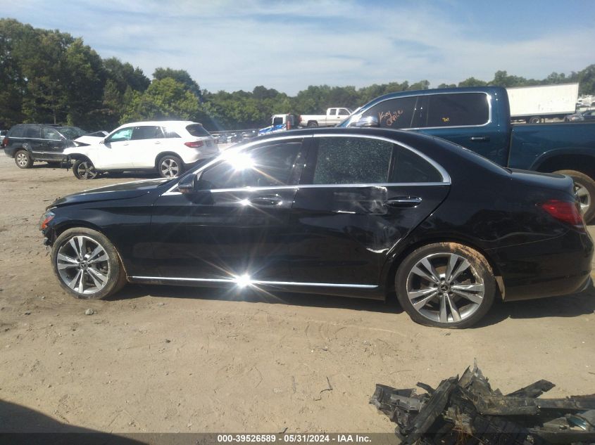 2020 Mercedes-Benz C 300 VIN: WDDWF8DB5LR557592 Lot: 39526589