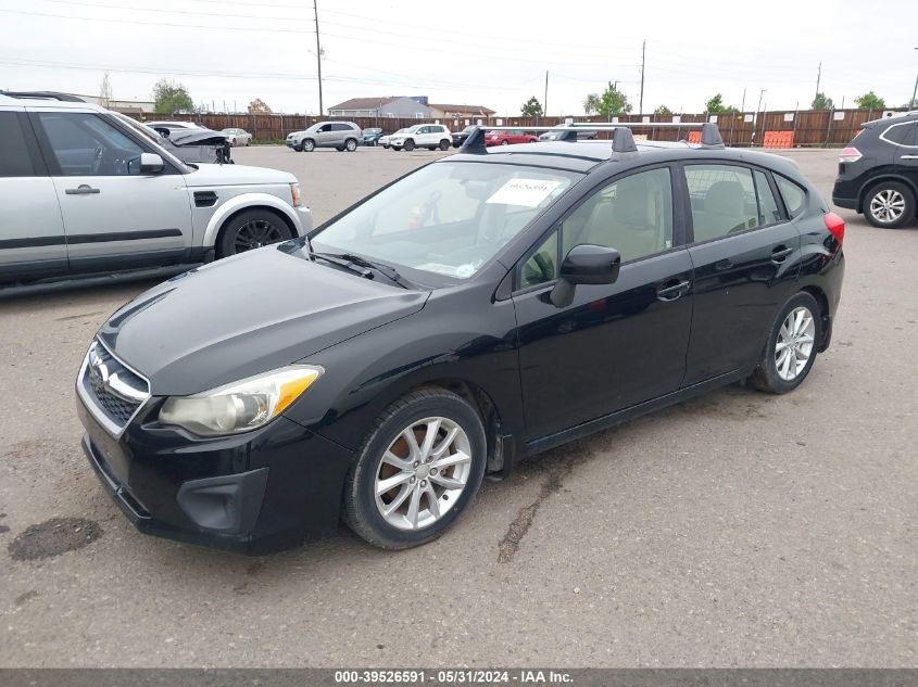 2014 Subaru Impreza 2.0I Premium VIN: JF1GPAC67E8222890 Lot: 39526591