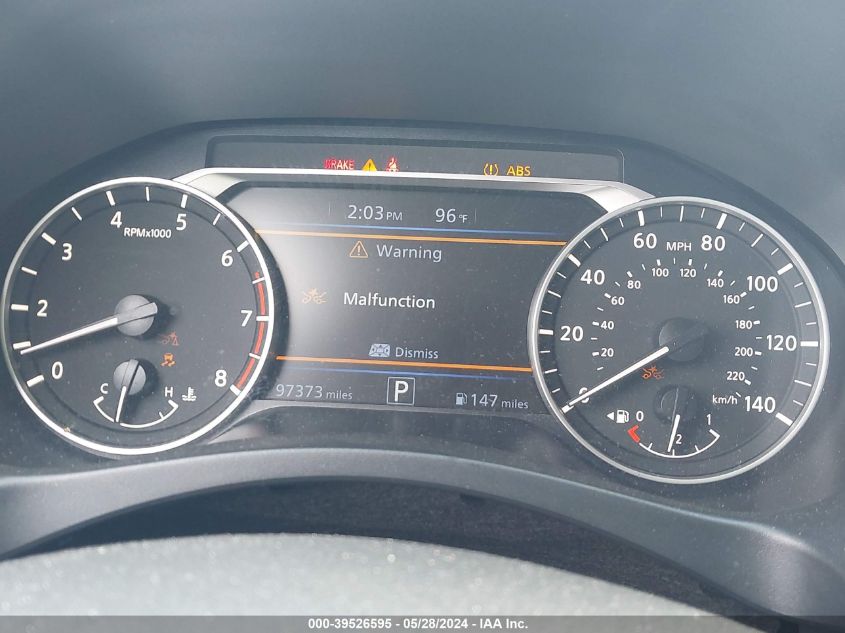 2020 Nissan Altima Sr Fwd VIN: 1N4BL4CV1LC182931 Lot: 39526595