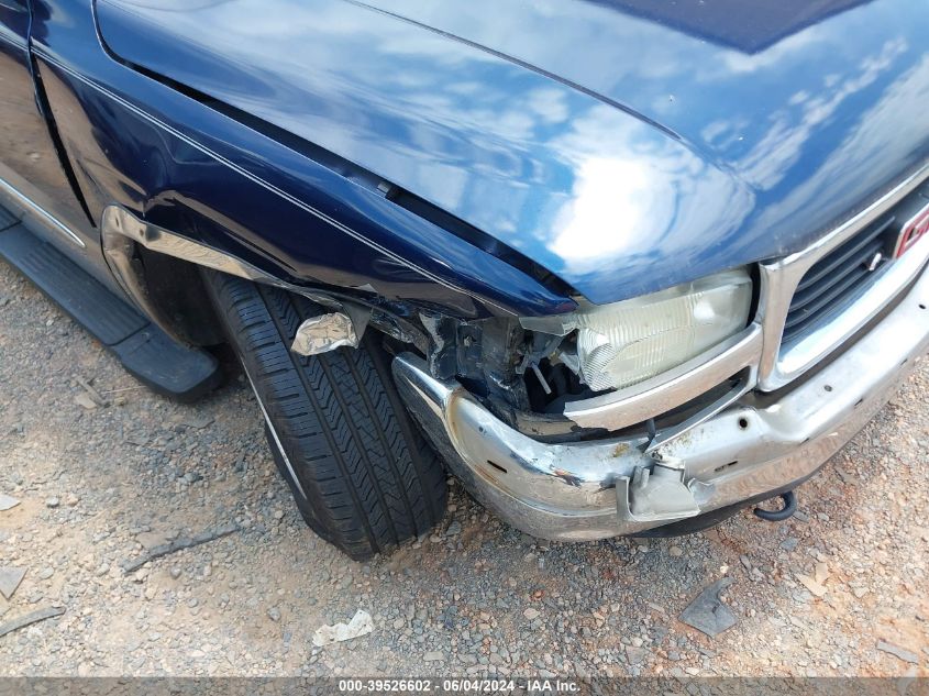 2000 GMC Sierra 1500 Sle VIN: 1GTEK19T4YE122359 Lot: 39526602