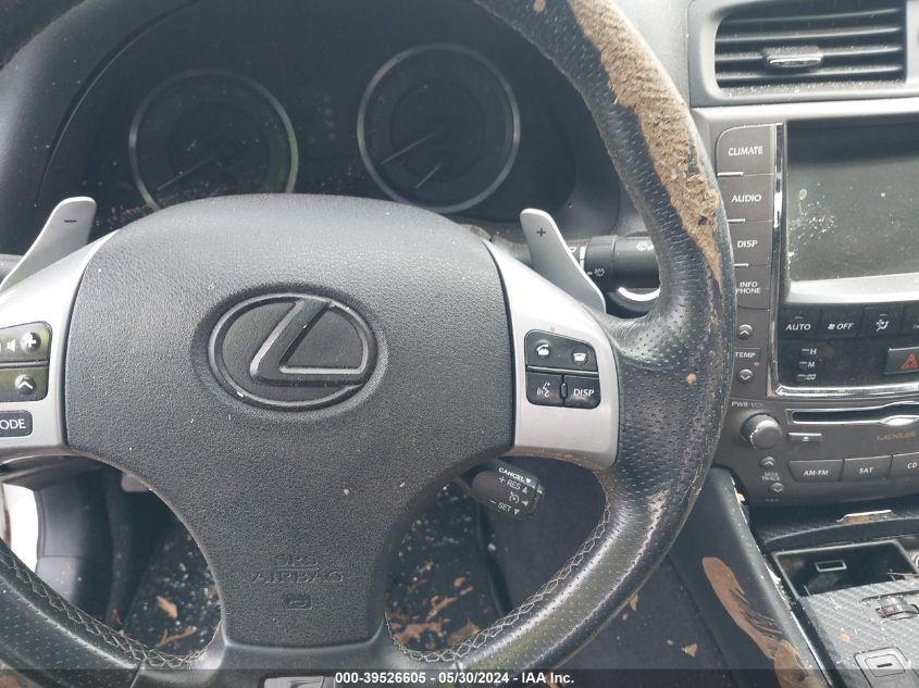 2011 Lexus Is 350 VIN: JTHBE5C25B5027493 Lot: 39526605