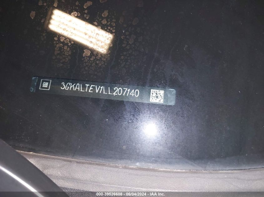 2020 GMC Terrain Awd Sle VIN: 3GKALTEV1LL207140 Lot: 39526608