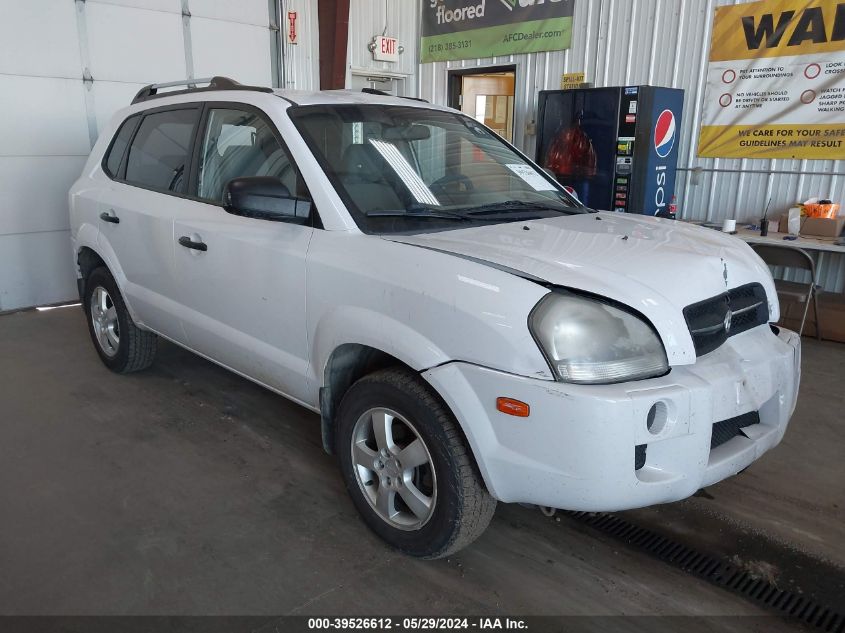 2007 Hyundai Tucson Gls VIN: KM8JM12B37U563815 Lot: 39526612