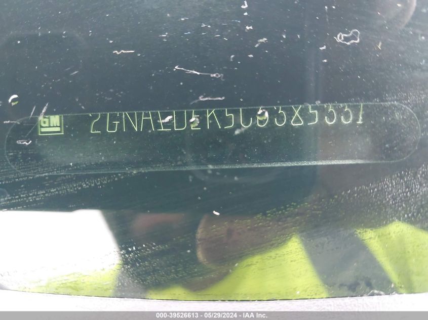 2012 Chevrolet Equinox 1Lt VIN: 2GNALDEK5C6385331 Lot: 39526613