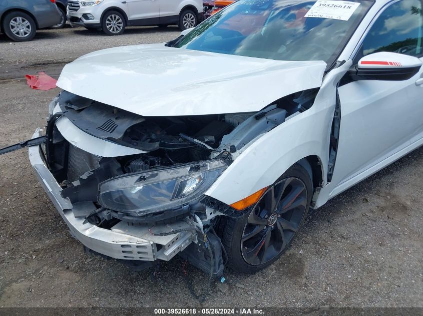 2020 Honda Civic Sport VIN: 2HGFC2F83LH578847 Lot: 39526618