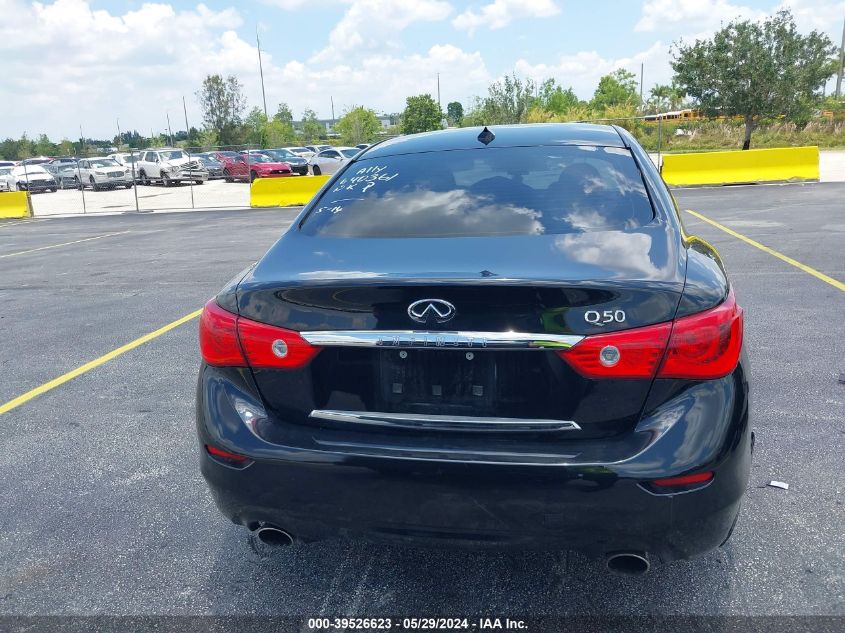 2017 Infiniti Q50 2.0T Premium VIN: JN1CV7AP5HM640361 Lot: 39526623