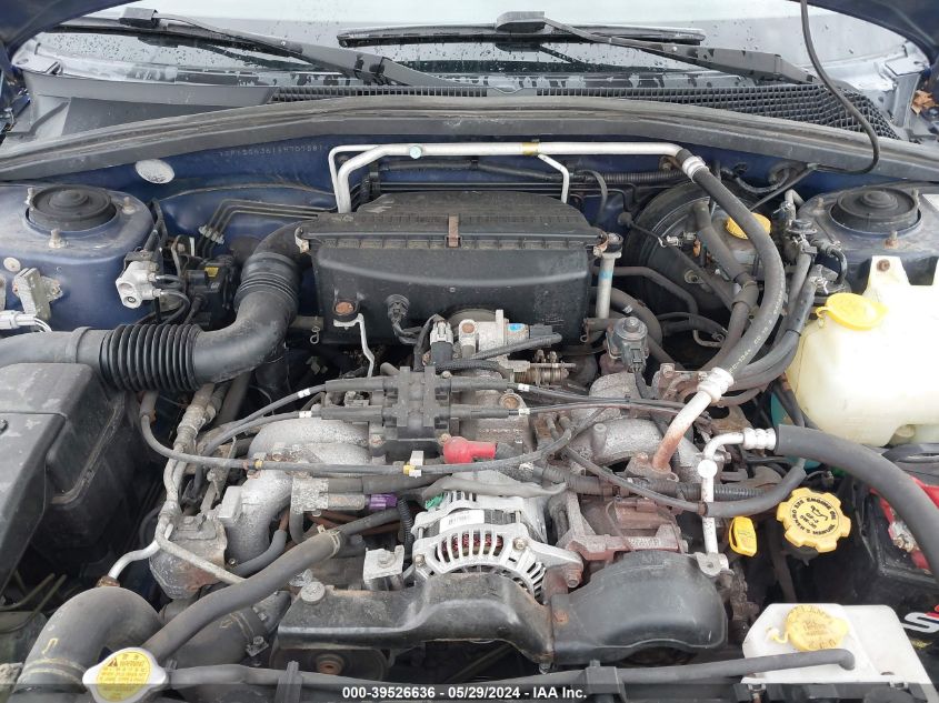 2004 Subaru Forester 2.5X VIN: JF1SG63614H707581 Lot: 39526636