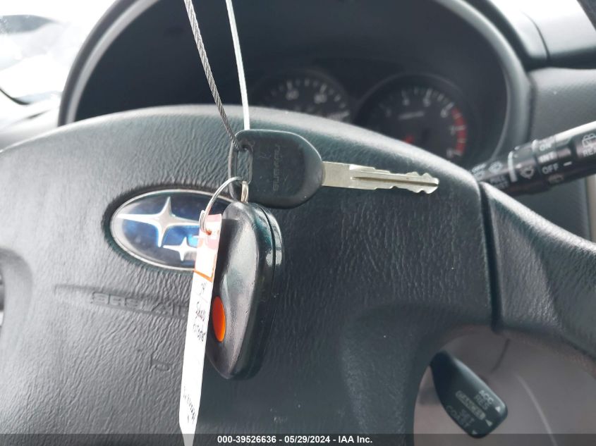 2004 Subaru Forester 2.5X VIN: JF1SG63614H707581 Lot: 39526636