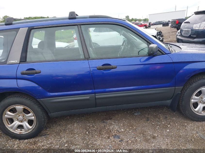 2004 Subaru Forester 2.5X VIN: JF1SG63614H707581 Lot: 39526636