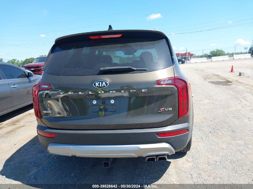 2021 Kia Telluride S VIN: 5XYP6DHC5MG114661 Lot: 39526642