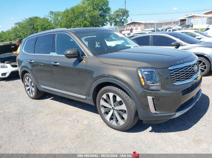 2021 Kia Telluride S VIN: 5XYP6DHC5MG114661 Lot: 39526642