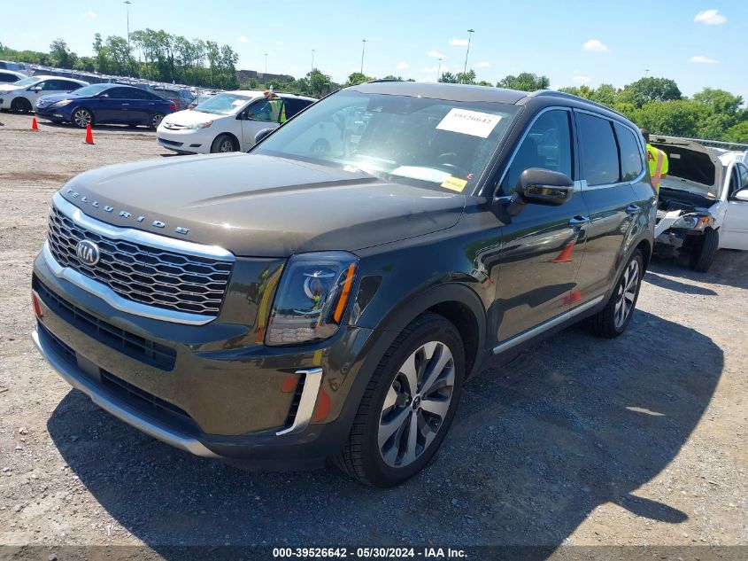 2021 Kia Telluride S VIN: 5XYP6DHC5MG114661 Lot: 39526642