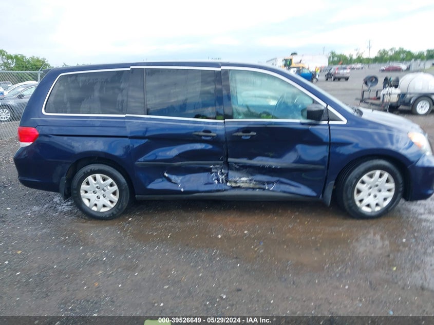 2008 Honda Odyssey Lx VIN: 5FNRL38258B085985 Lot: 39526649