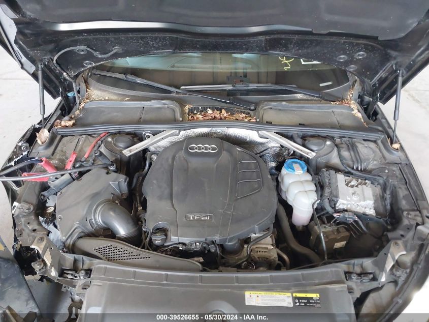 2018 Audi A4 2.0T Premium/2.0T Tech Premium VIN: WAUNNAF49JA012194 Lot: 39526655