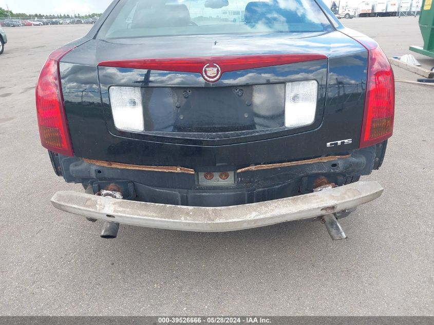 2007 Cadillac Cts Standard VIN: 1G6DP577070100447 Lot: 39526666