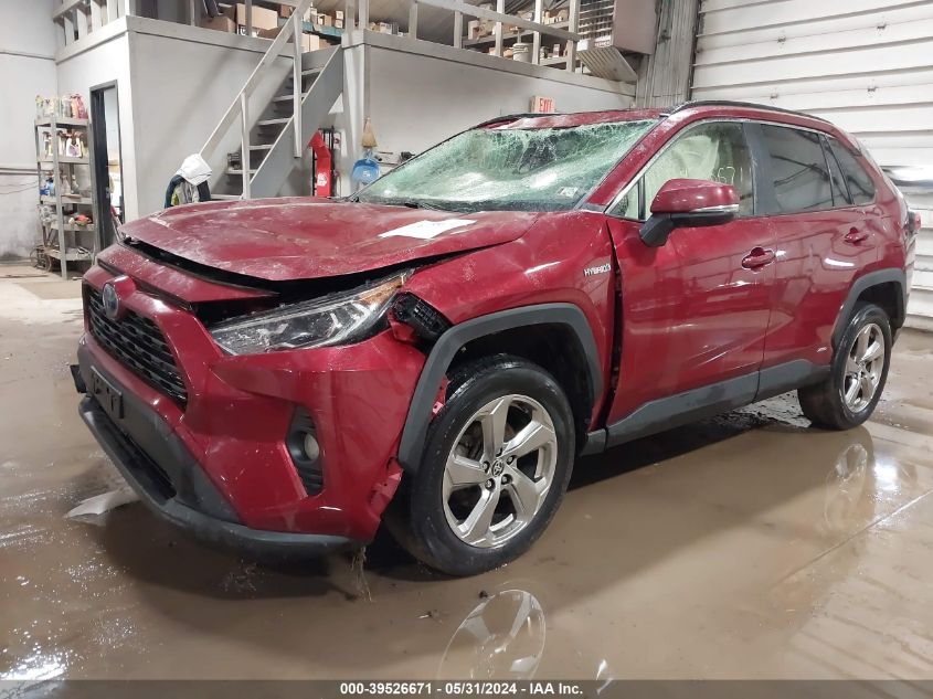 2021 Toyota Rav4 Xle Premium/Xse VIN: JTMB6RFV1MD511875 Lot: 39526671