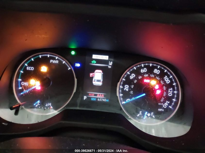 2021 Toyota Rav4 Xle Premium/Xse VIN: JTMB6RFV1MD511875 Lot: 39526671